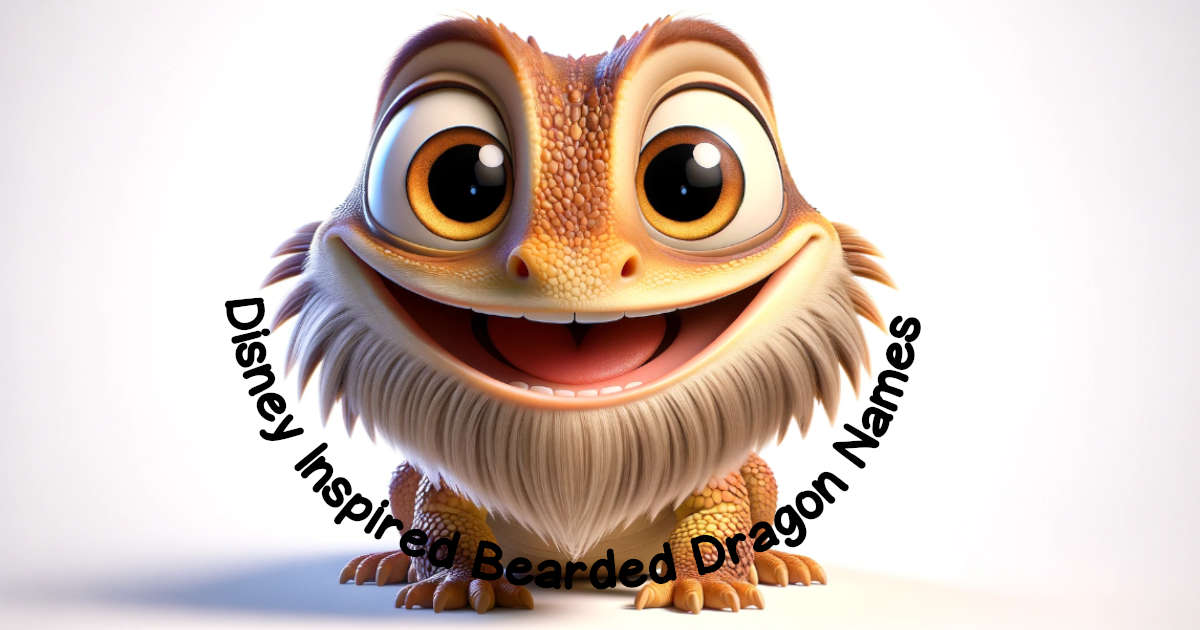 Disney names for bearded dragons