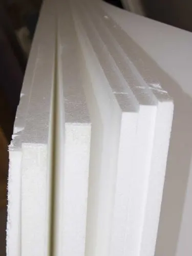Polystyrene or Styrofoam sheets for reptile background